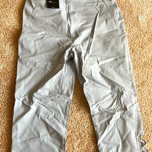 Grey Capri dress pants
